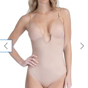 SPANX Suit Your Fancy Plunge Shaping Bodysuit